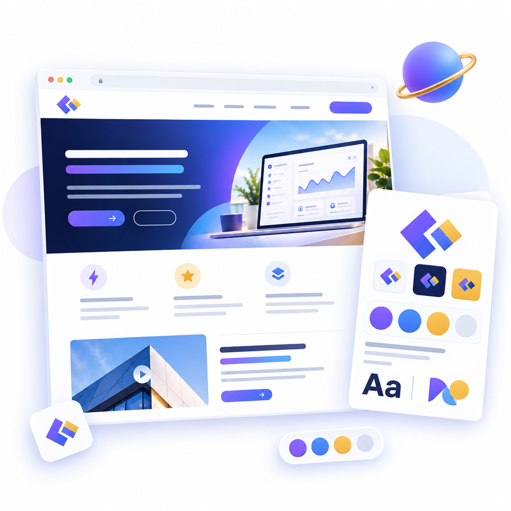 Website Design Upgrades, Logo & Branding