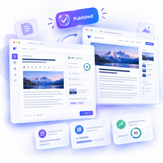 Publish My Blog Post to My Site