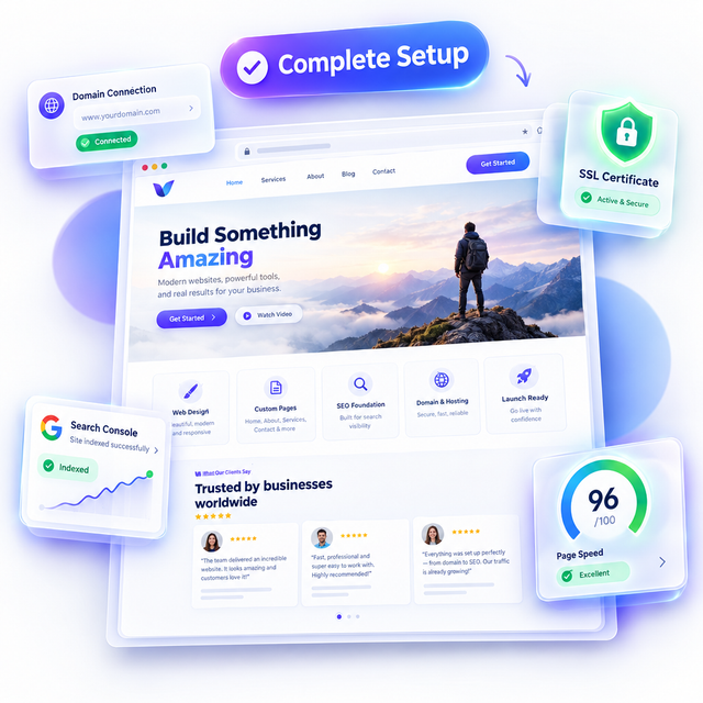 Complete Website Setup Package