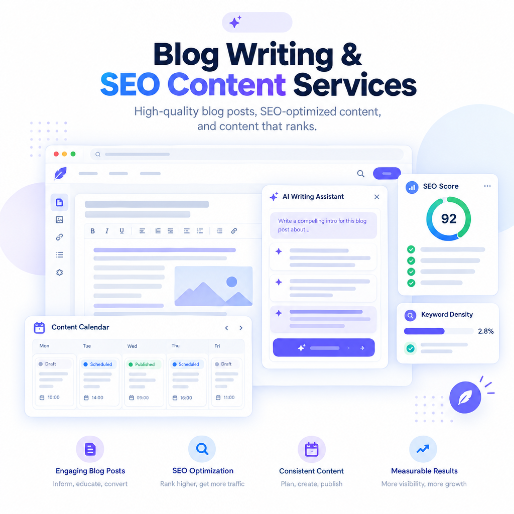 Blog Writing & SEO Content Services