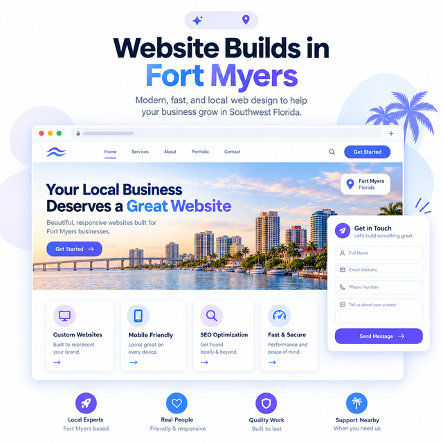 Website Builds in Fort Myers