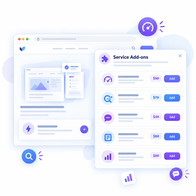 Add-ons & One-Time Services