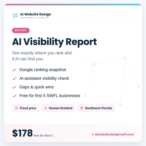AI Visibility Report — AI Website Design SWFL