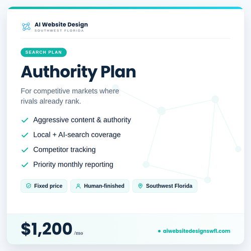 Authority Plan — AI Website Design SWFL