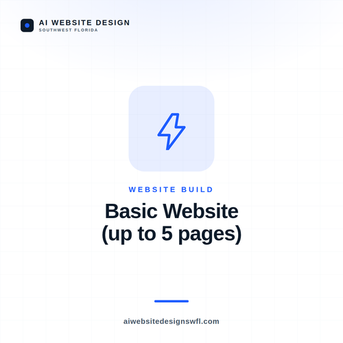 Basic Website (up to 5 pages) — AI Website Design SWFL