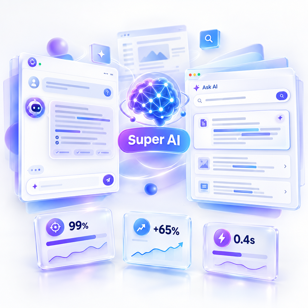 Super Chat + Super Ask AI Search
