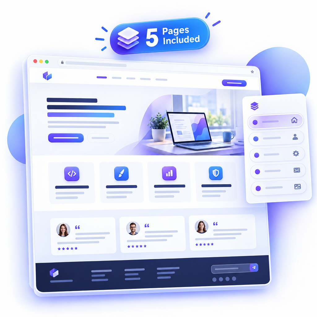 Basic Website (up to 5 pages)