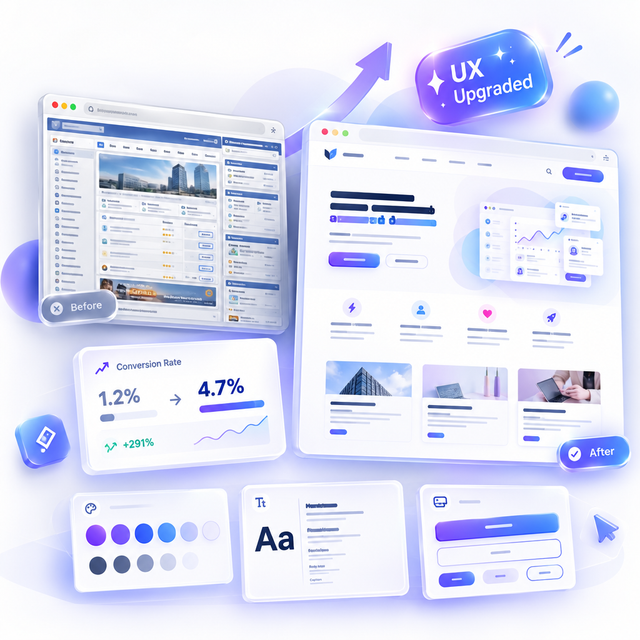 UI/UX Design Upgrade