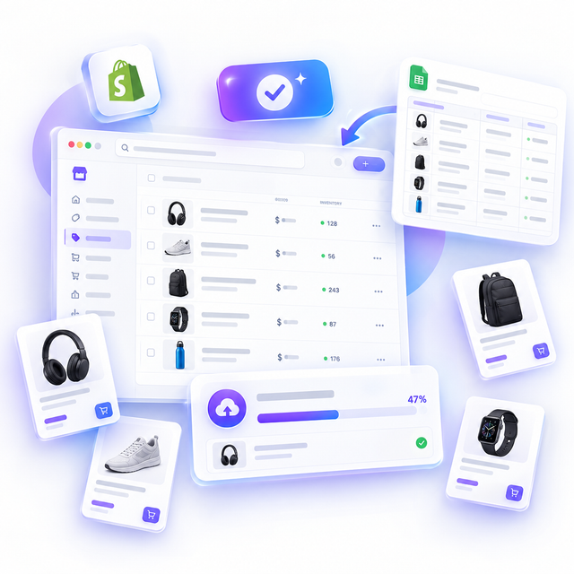 Product Upload & Catalog Setup