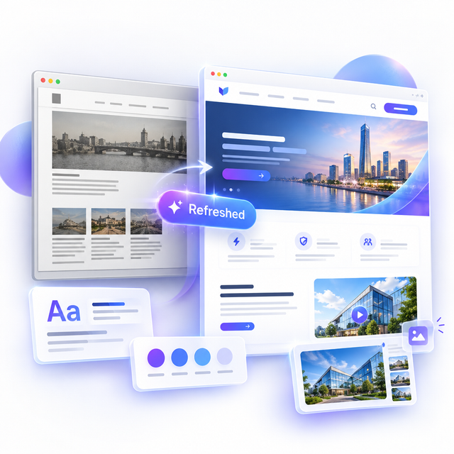 Website Refresh & Redesign
